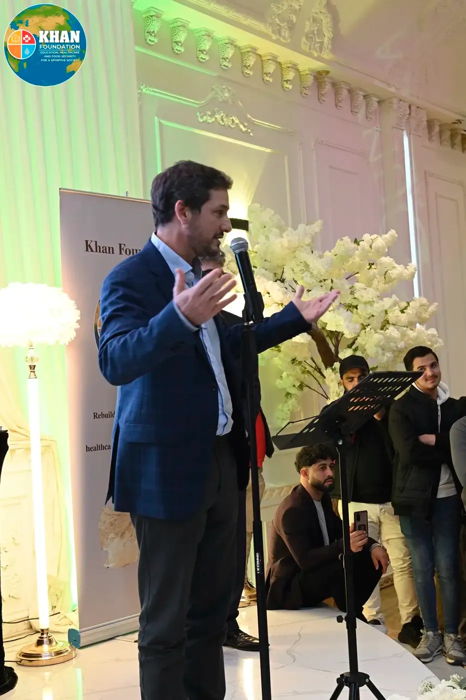 Guest speaker during the official opening