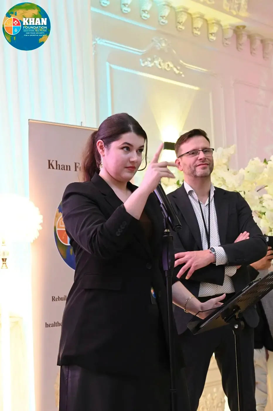 Presentation during the official opening