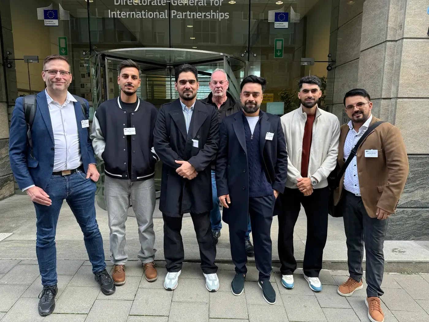 Delegation of Khan Foundation at the European Commission